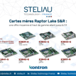 Les cartes mères Alder Raptor Lake S&R de Kontron